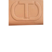 Pink Faux Leather Women Crossbody