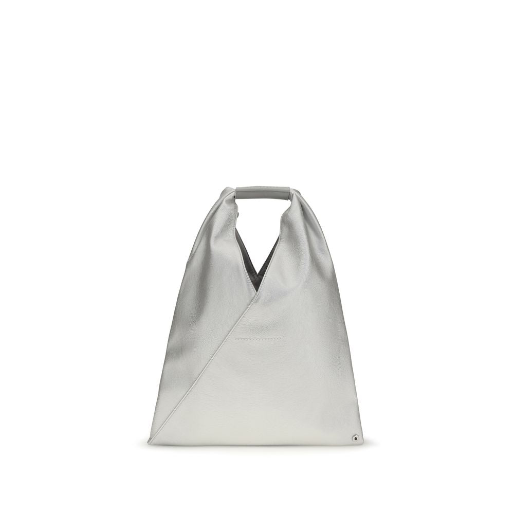 Silver Polyethylene Handbag