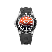 Black Rubber Sport Watch