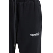 Black Cotton Joggers (Workout Pants)