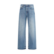 Blue Cotton Jeans Denim
