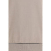 Beige Cotton Polo Shirt
