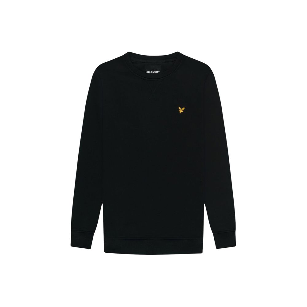 Black Cotton Sweatshirt