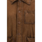 Brown Goatskin Coat