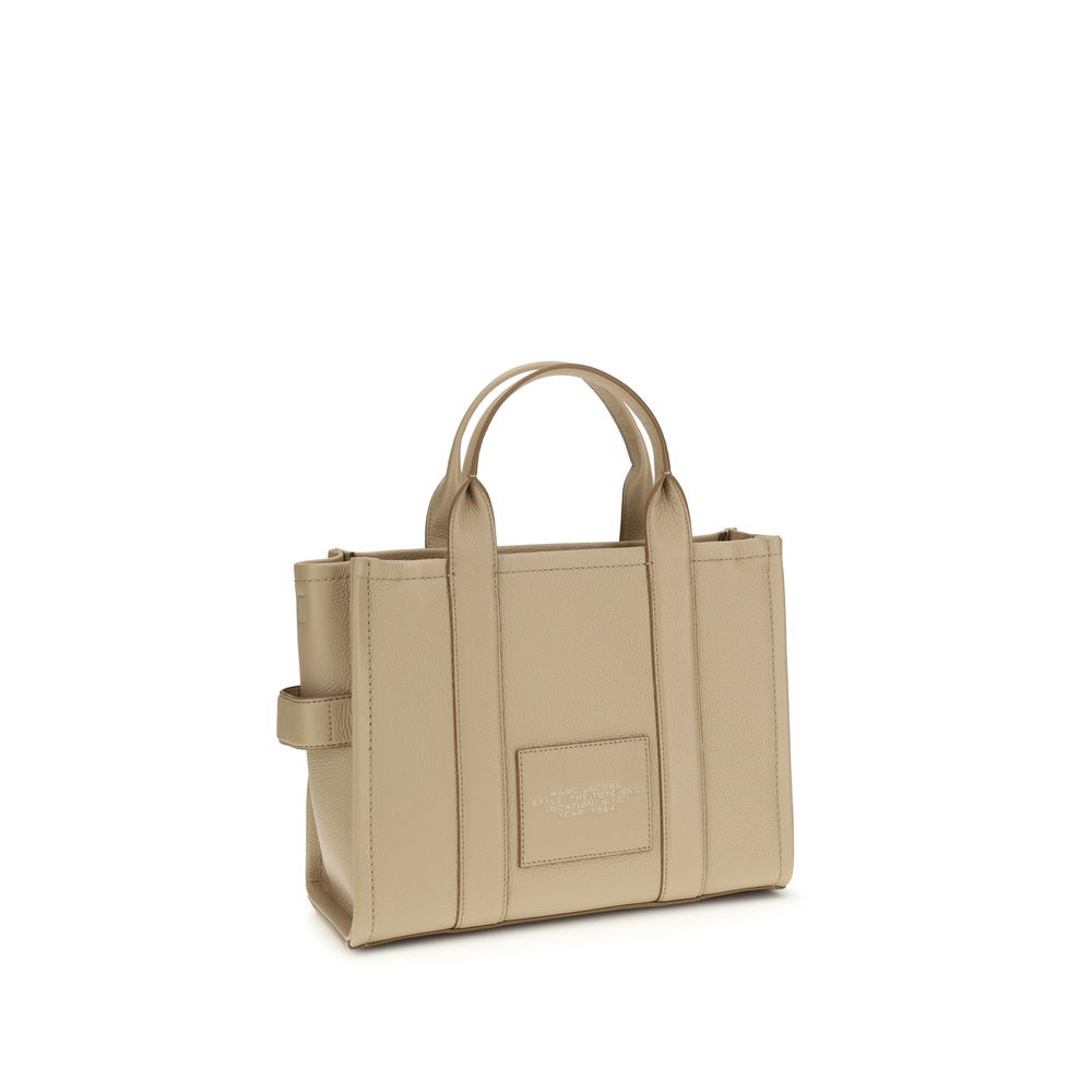 Beige Calf Leather Bos Taurus Handbag