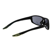 Black Stainless Steel Sunglasses