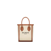 Brown Cotton Tote Bag