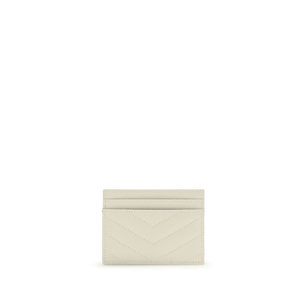 Beige Calf Leather Bos Taurus Wallet