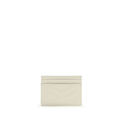 Beige Calf Leather Bos Taurus Wallet