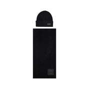 Black Polyester Beanie
