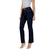 Blue Cotton Skinny Jeans