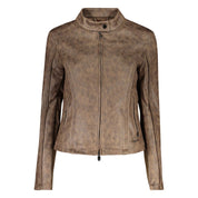 Verde Poliuretano Women Jacket
