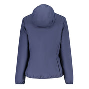 Blu Polyester Women Jacket