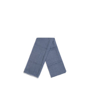 Blue Cashmere Scarf