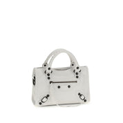 White Calf Leather Bos Taurus Handbag