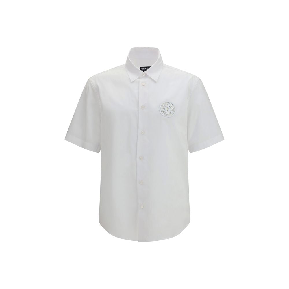 White Cotton Shortsleeve Shirt
