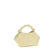 Bicolor Recycled Leather Handbag