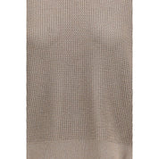 Gold Cotton Sweatshirt