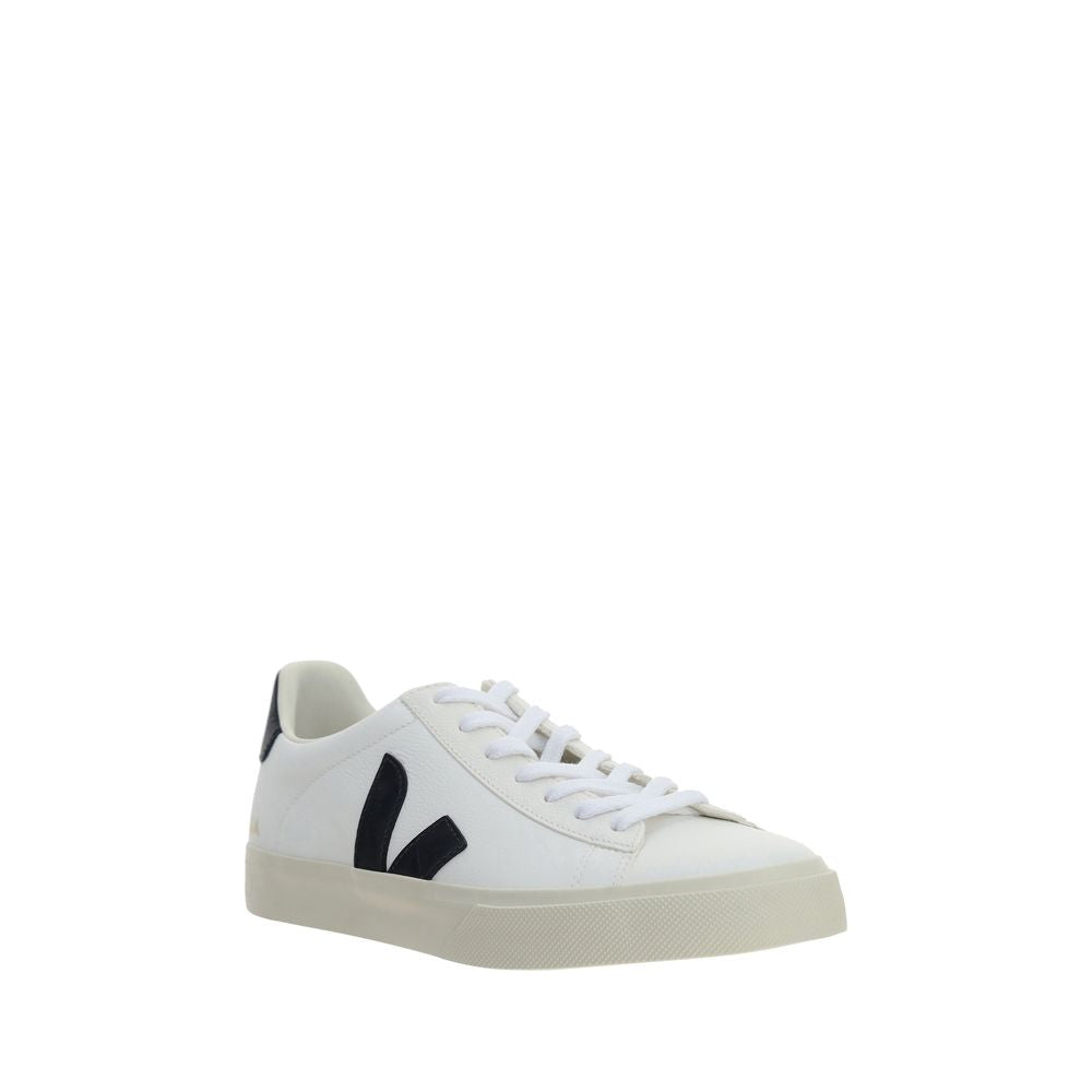 White Calf Leather Bos Taurus Low Top Sneakers