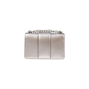 Gray Polyester Handbag