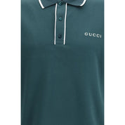 Bicolor Cotton Polo Shirt