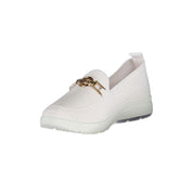 Bianco Polyester Women Classic Shoe