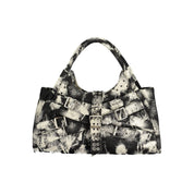 Black Cotton Handbag