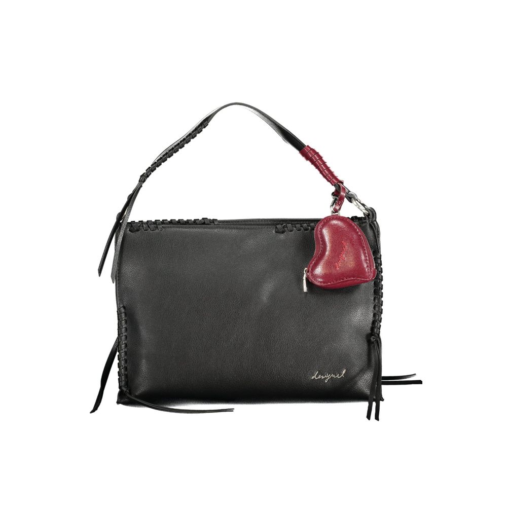 Nero Poliuretano Women Handbag