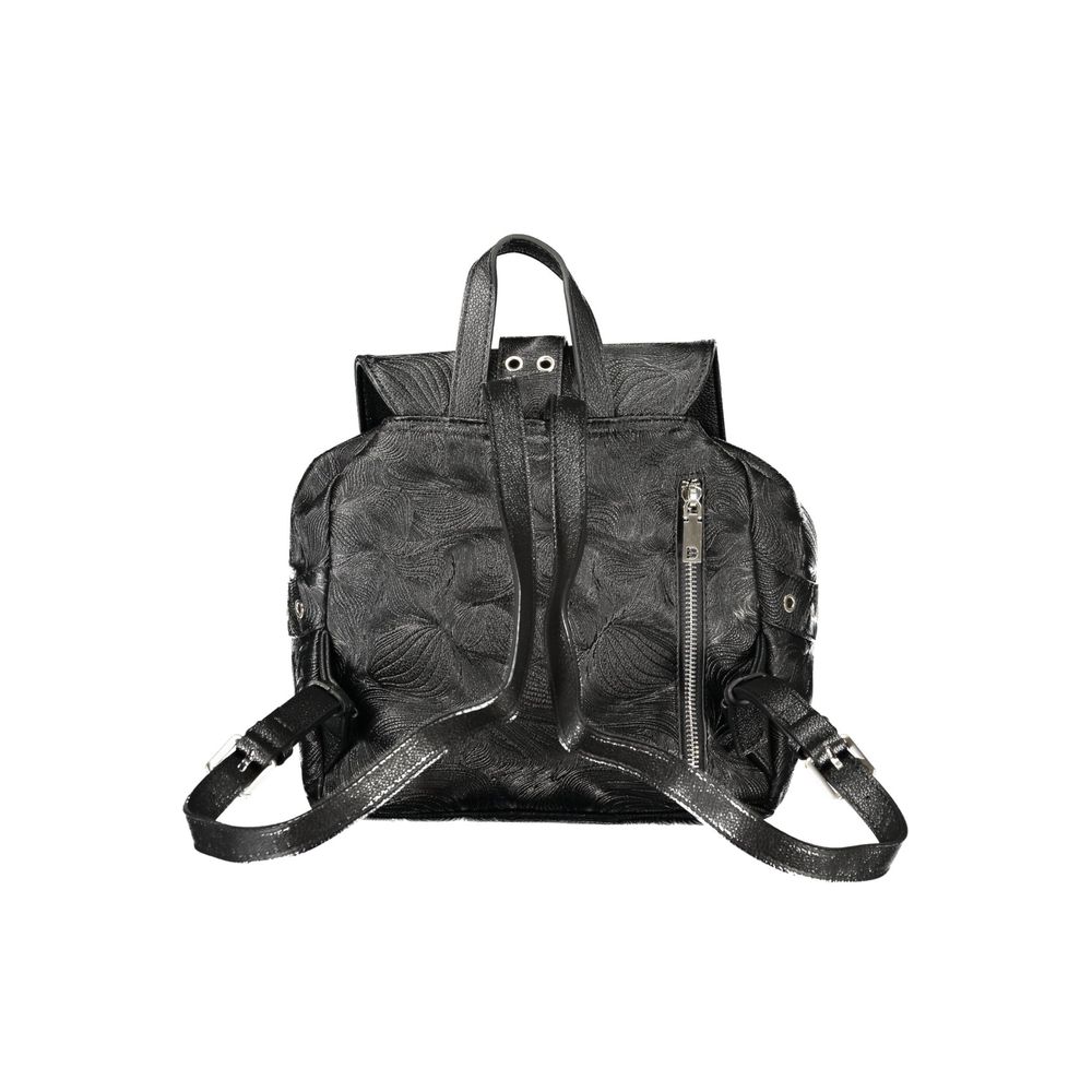 Black Polyethylene Backpack