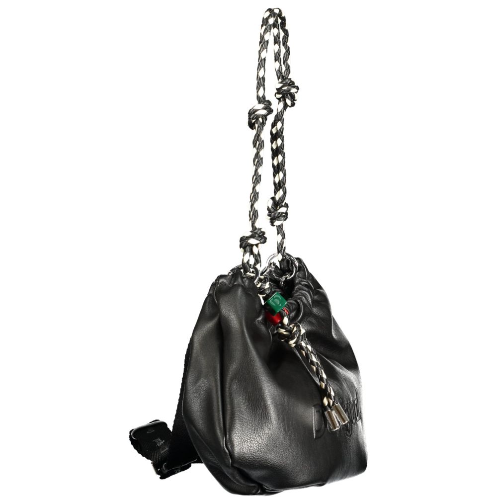 Black Polyethylene Handbag