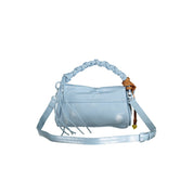 Blue Polyethylene Handbag