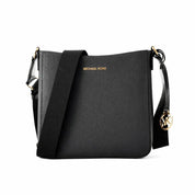Black Canvas Crossbody Bag