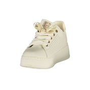 Bianco Polyurethane Women Sneaker