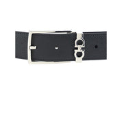 Black Leather Regular Belt