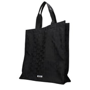 Black Fabric Handbag