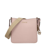 Pink Leather Shoulder Bag