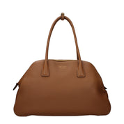 Brown Leather Shoulder Bag