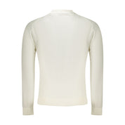 White Cotton Men Shirt
