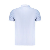 Azzurro Cotton Men Polo Shirt