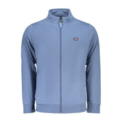 Blue Cotton Men's Sweatshirt