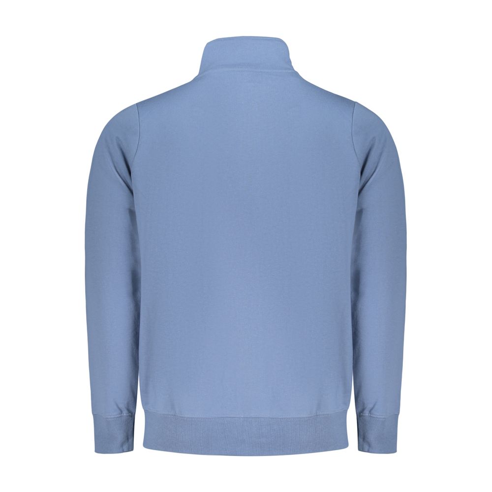 Blue Cotton Men's Sweatshirt