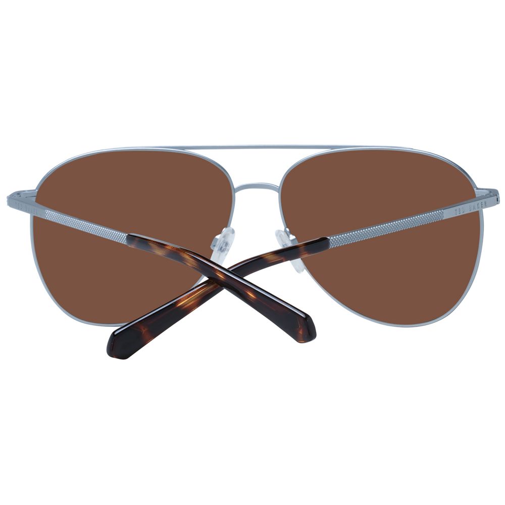 Silver Stainless Steel Sunglasses
