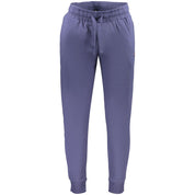 Blue Cotton Men's Track Pant