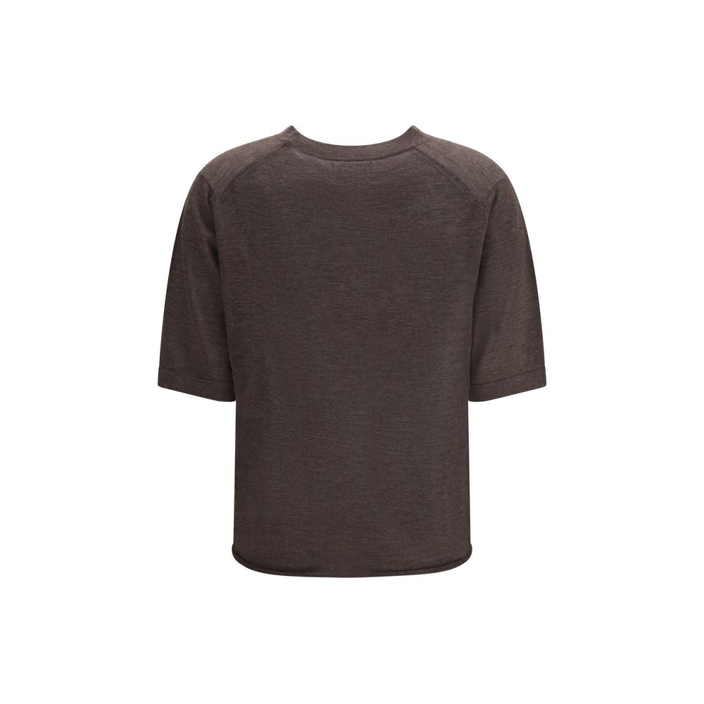 Brown Cashmere T-Shirt