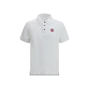 White Cotton Polo Shirt