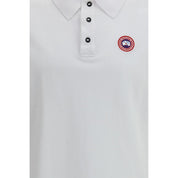 White Cotton Polo Shirt