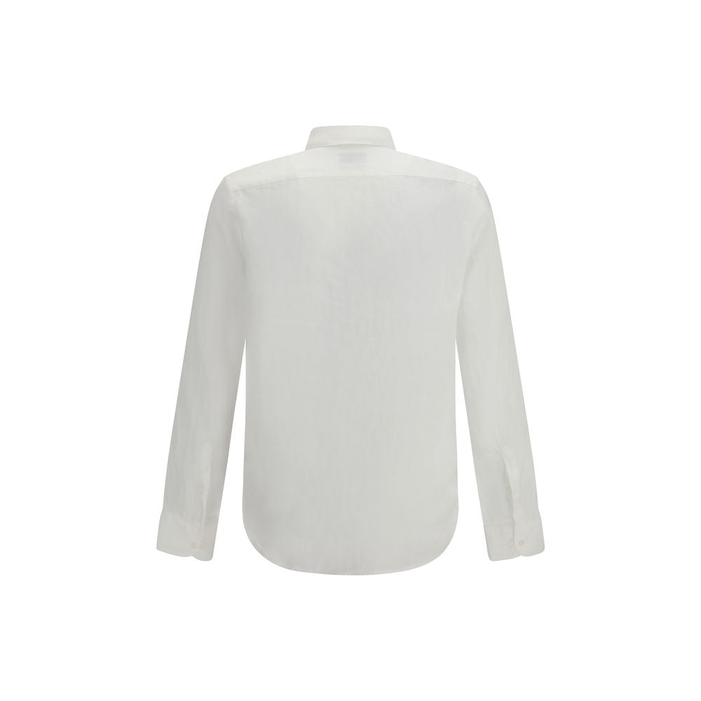 White Linen Dress Shirt