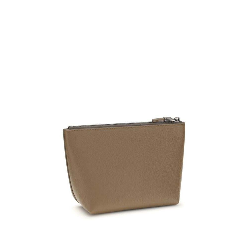 Beige Calf Leather Bos Taurus Other Accessories