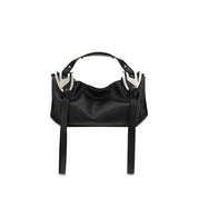 Black Calf Leather Bos Taurus Shoulder Bag
