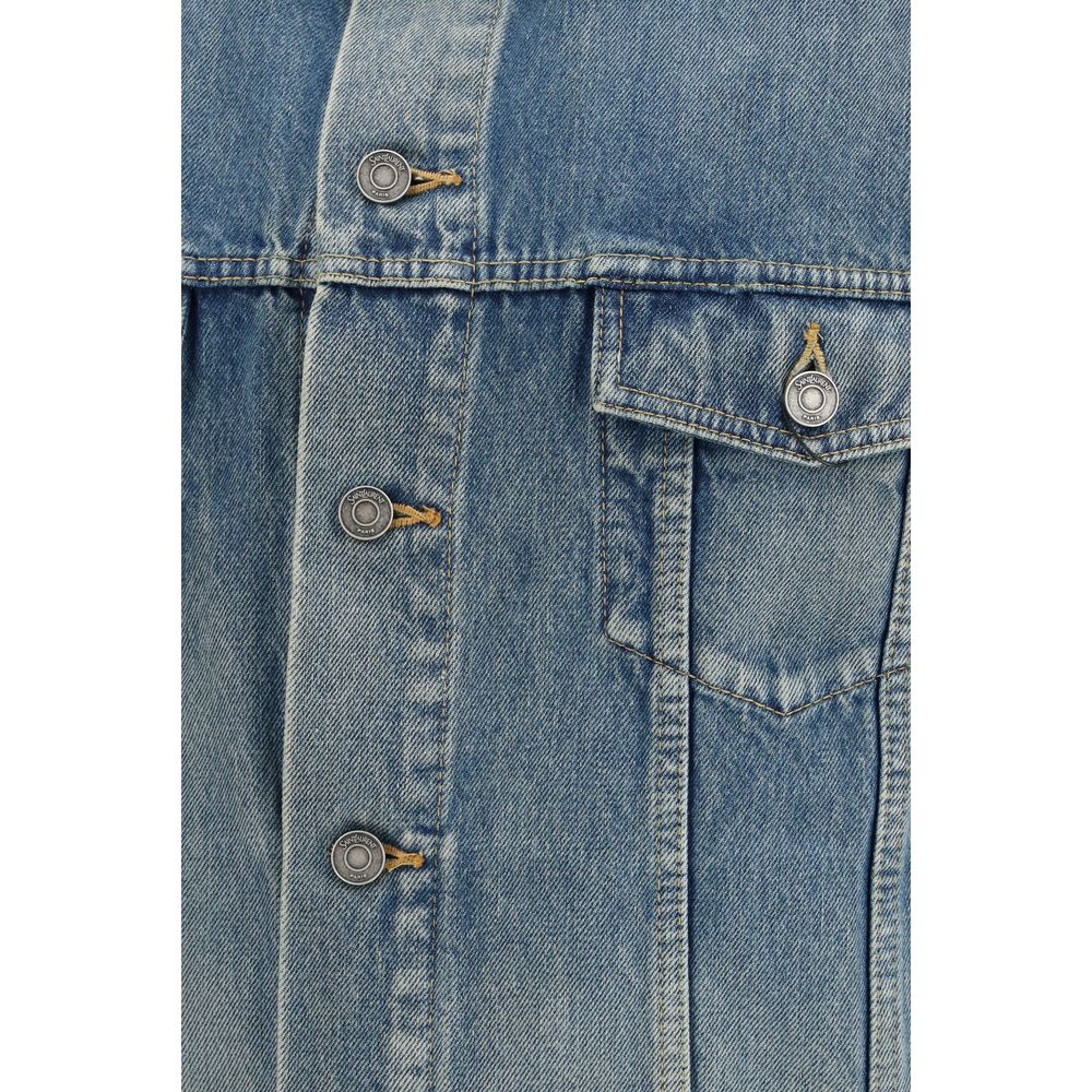 Blue Cotton Denim Jacket